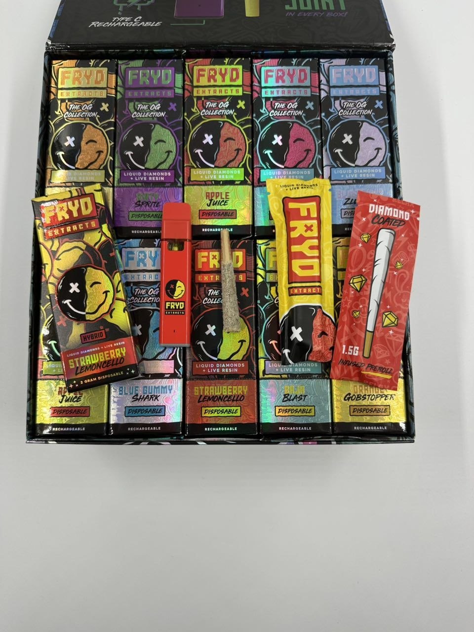 fryd extracts 2g disposable og collection fryd extracts 2g disposable og collection