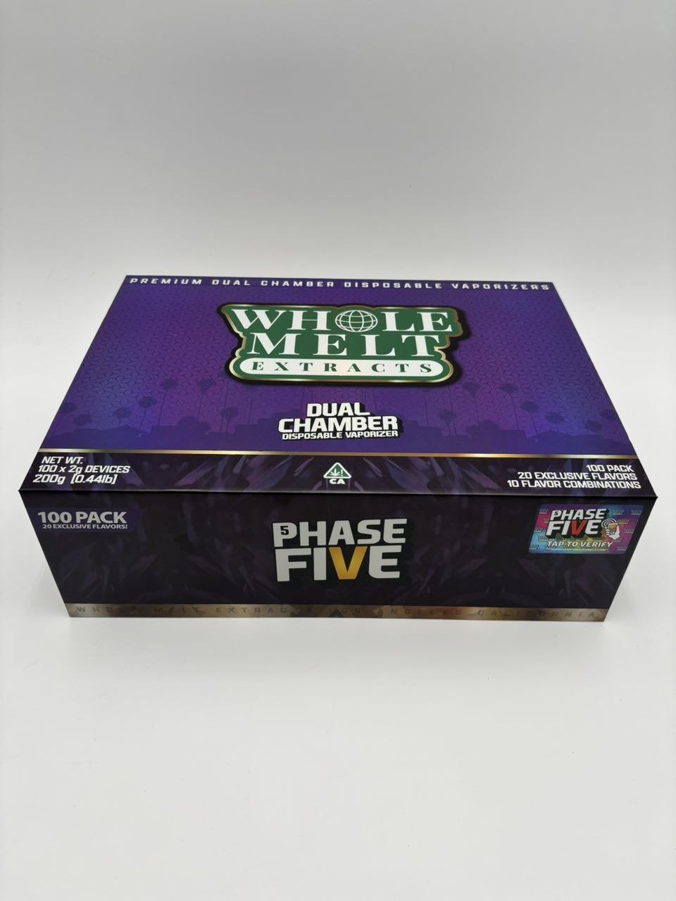 whole melt phase five dual chamber 2g disposable whole melt phase five dual chamber 2g disposable