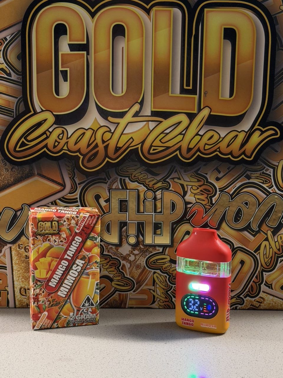 gold coast clear flavor flip 2g disposable gold coast clear flavor flip 2g disposable