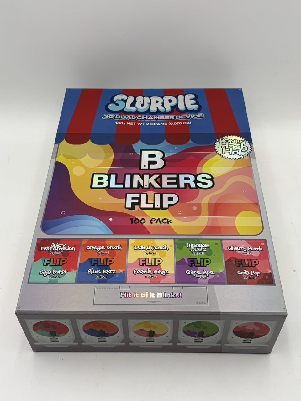 blinkers flip slurpie 2g disposable blinkers flip slurpie 2g disposable