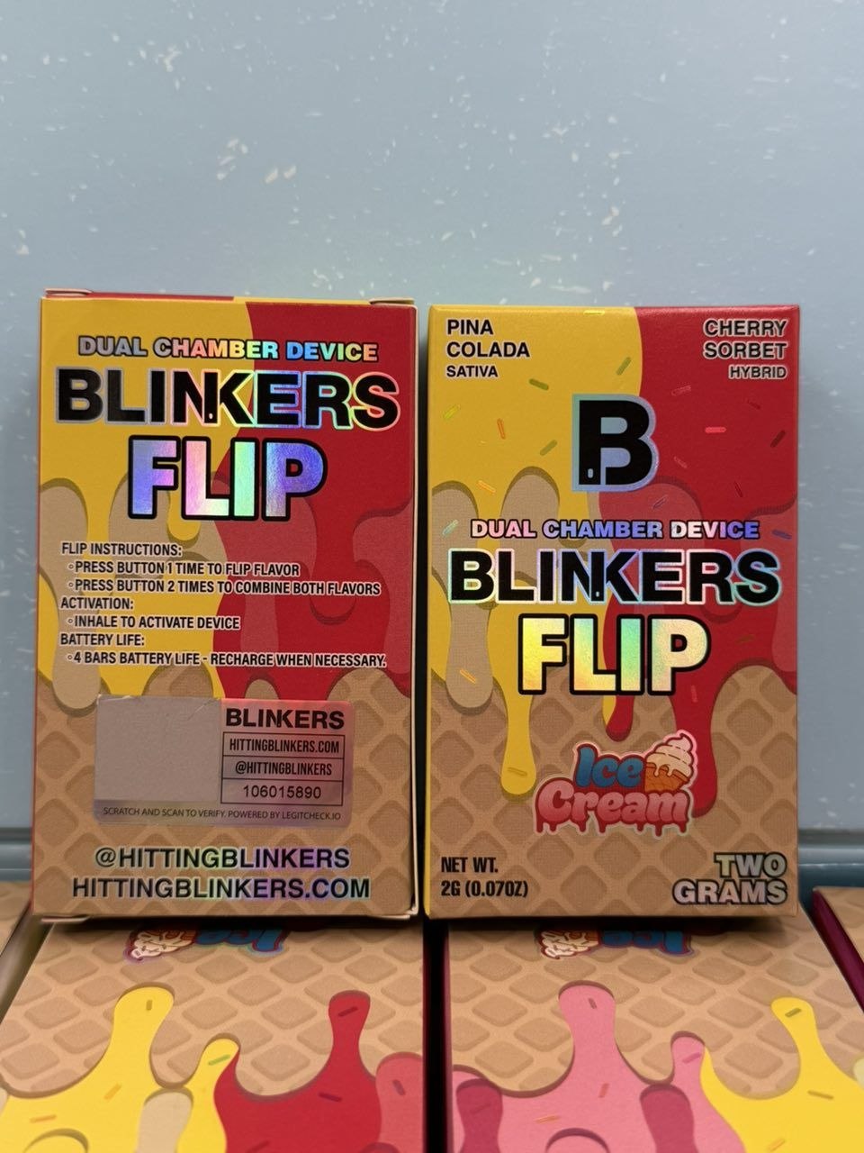 blinkers flip ice cream 2g disposable blinkers flip ice cream 2g disposable