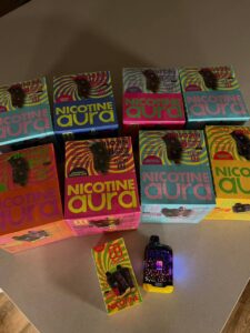 hitz aura nicotine disposable 50k puffs
