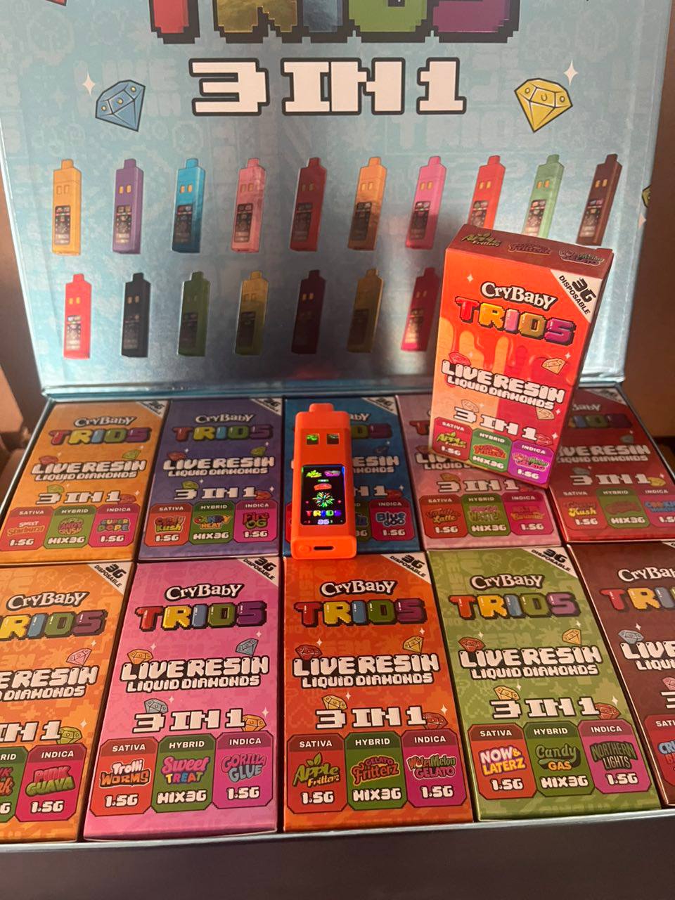 crybaby trios 3 in 1 3g disposable crybaby trios 3 in 1 3g disposable