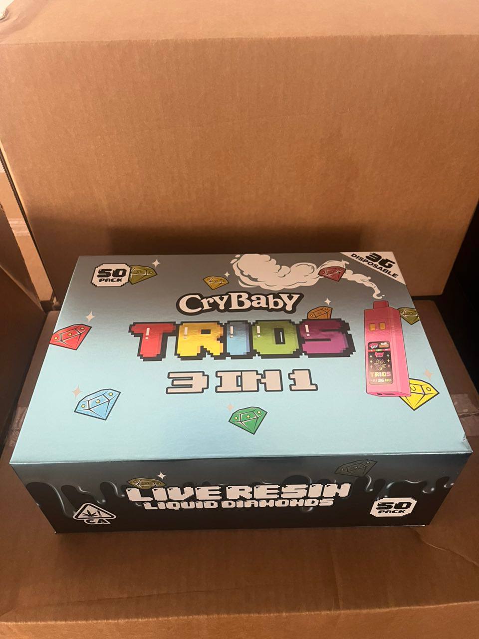 crybaby trios 3 in 1 3g disposable crybaby trios 3 in 1 3g disposable