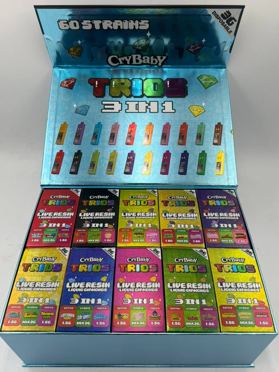 crybaby trios 3 in 1 3g disposable crybaby trios 3 in 1 3g disposable