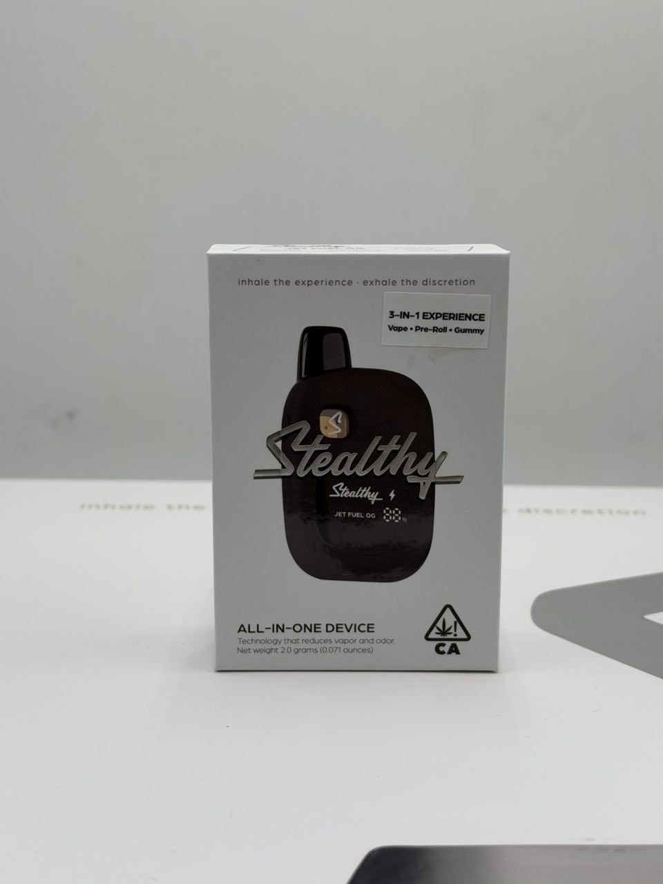photo_2026-10-09_17-22-03 Stealthy Air Smokeless 3 In 1 2G Disposable - Image 2